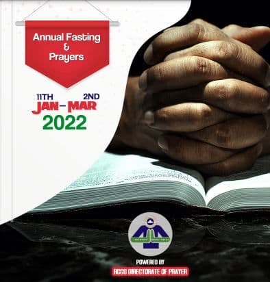 50 DAYS ANNUAL FASTING AND PRAYERS. 11 JAN – 2 MARCH 2022.